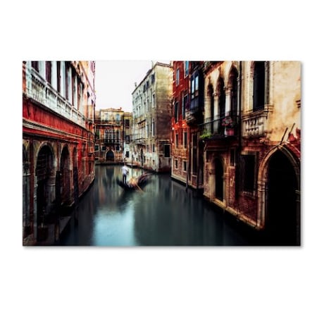 Carmine Chiriaco 'The Gondolier' Canvas Art,30x47